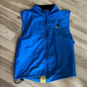Nike ACG Blue and Yellow Outdoor Vest